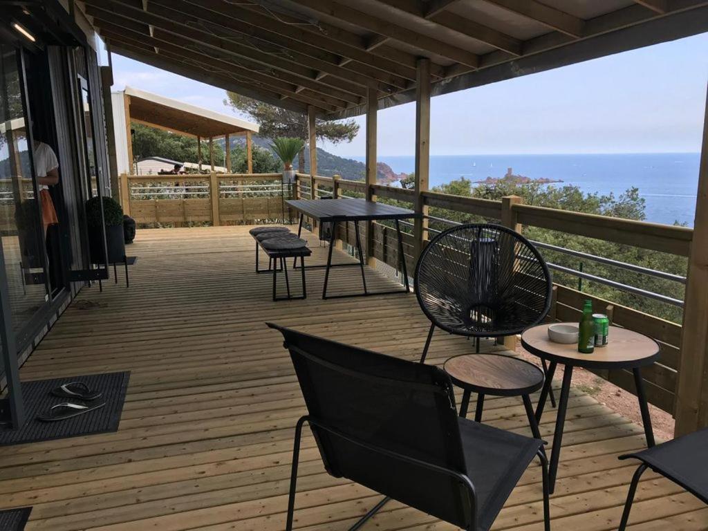 Mobil Home Vue Sur Mer - Racine 03 แซ็งต์-ราฟาเอล ภายนอก รูปภาพ